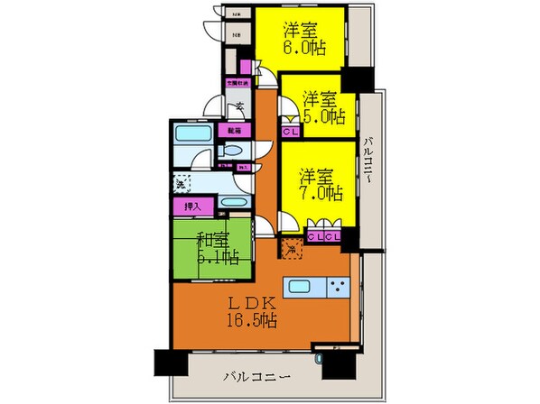 ミリカ・テラスⅢ街区（917）の物件間取画像